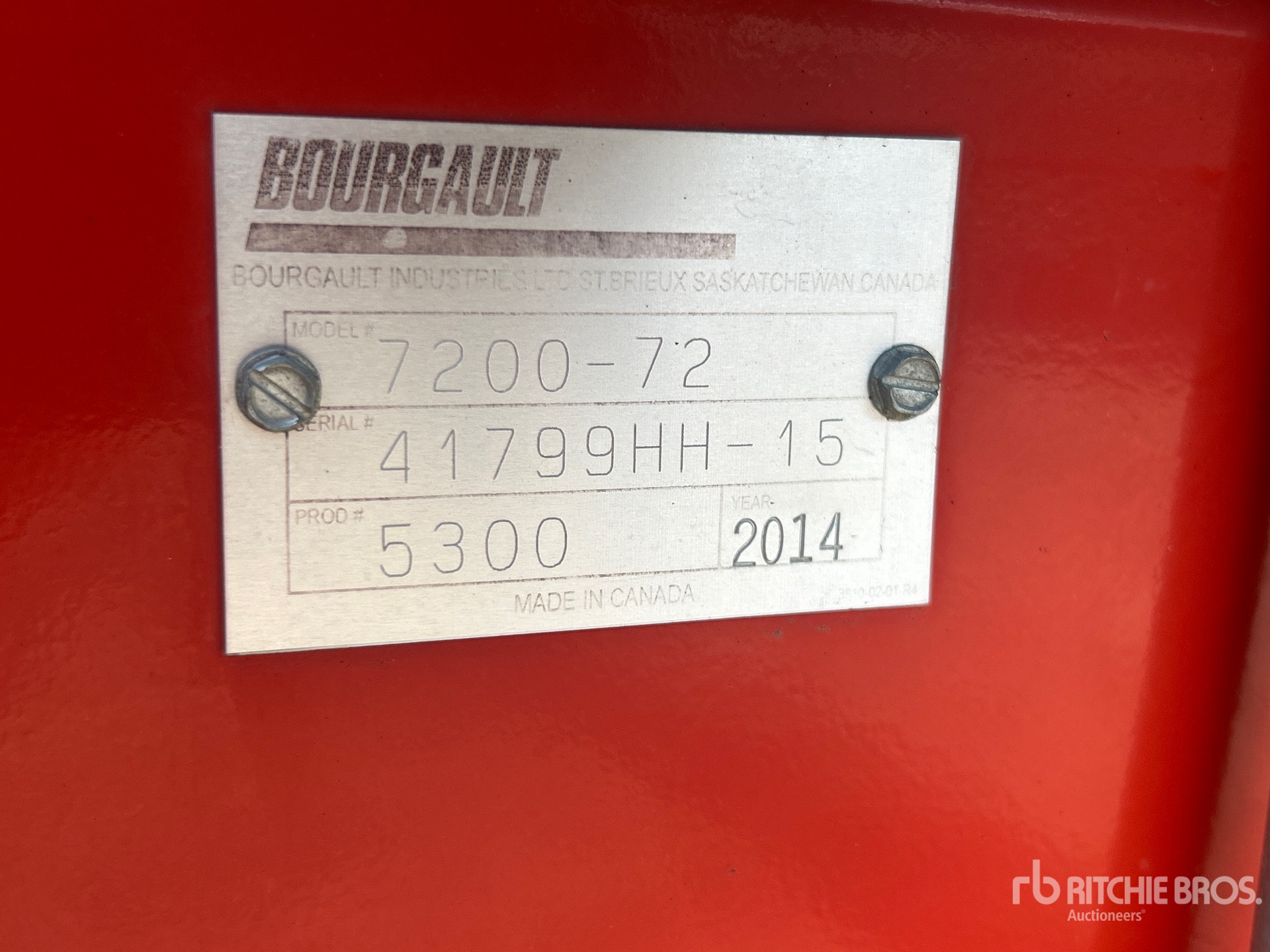 2014 Bourgault 7200