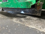 Chassis with Pothole Protection Bars