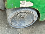 Chassis with Right Rear Tire