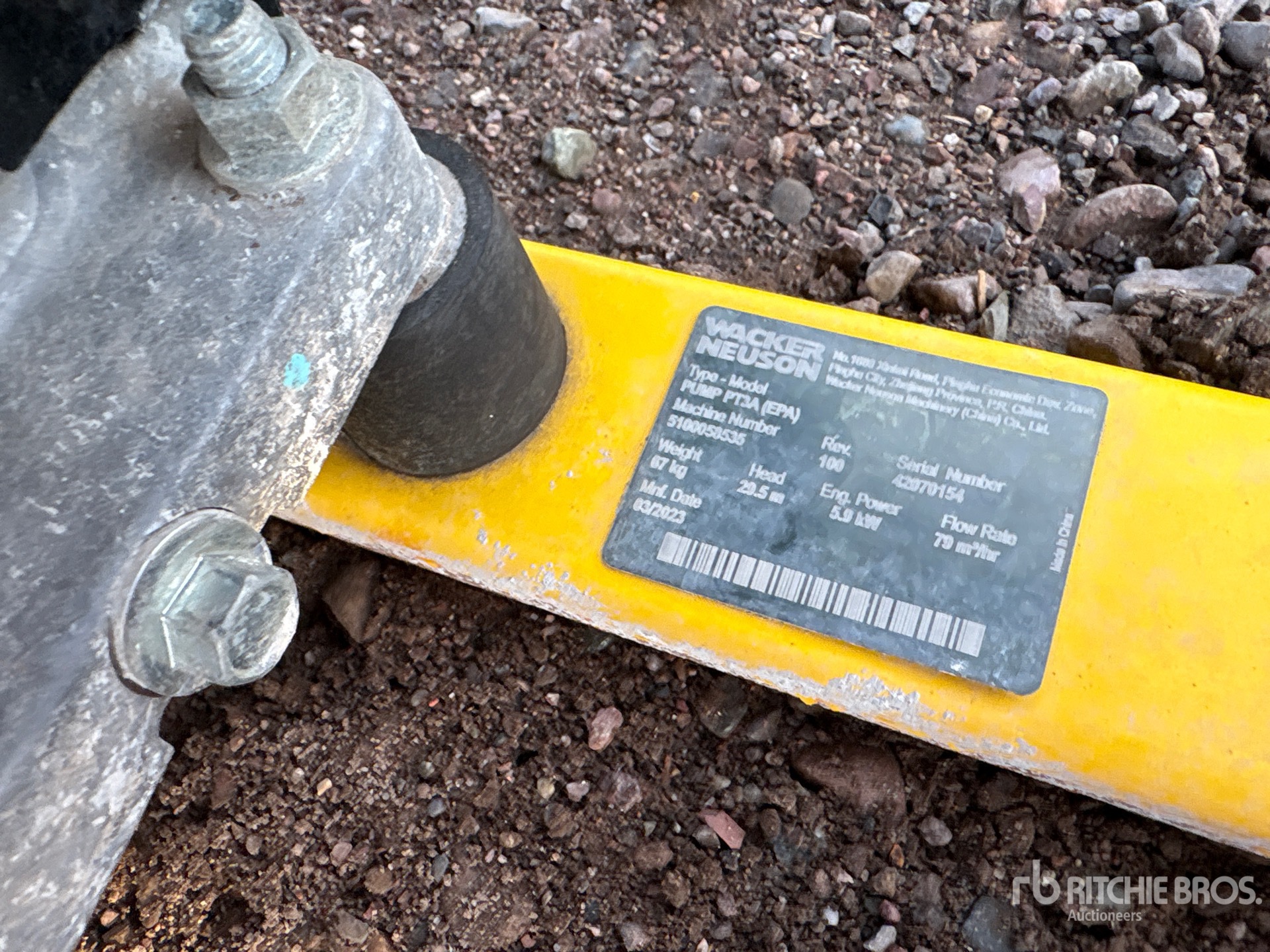 2023 Wacker Neuson PT3A