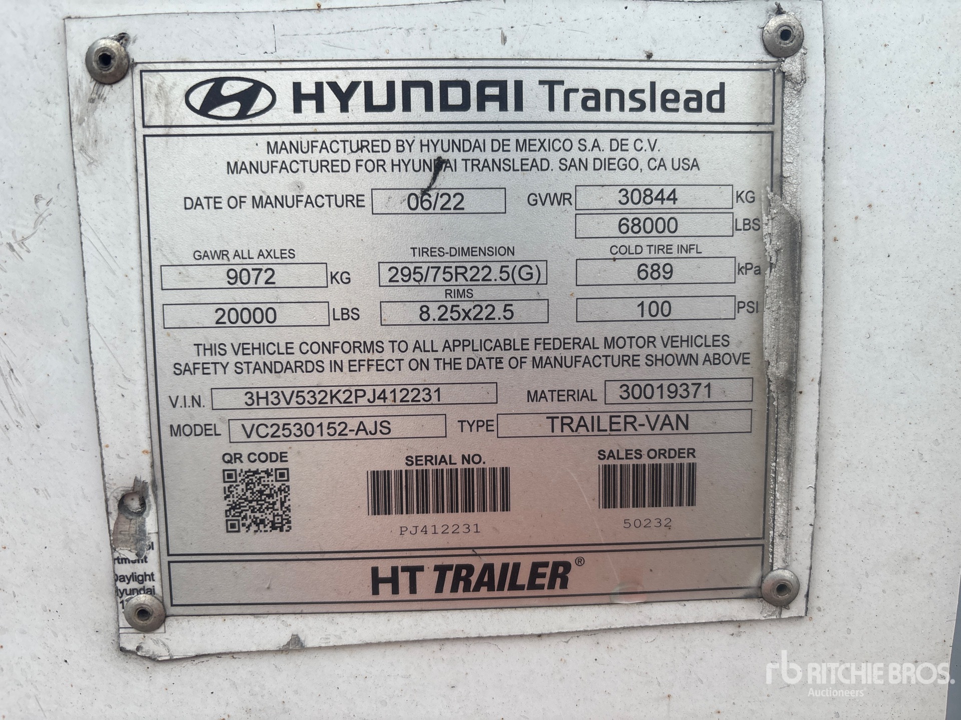 2023 Hyundai VC2530152-AJS