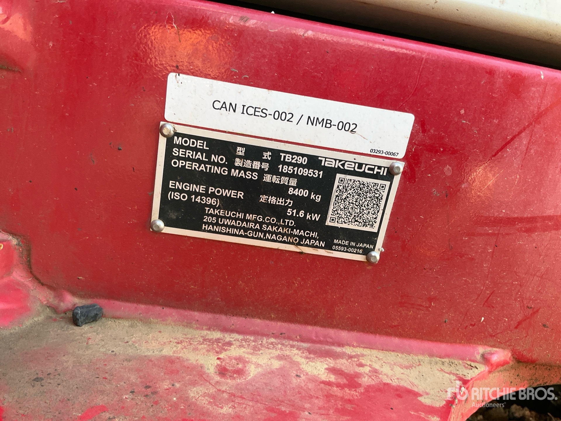 2022 Takeuchi TB290
