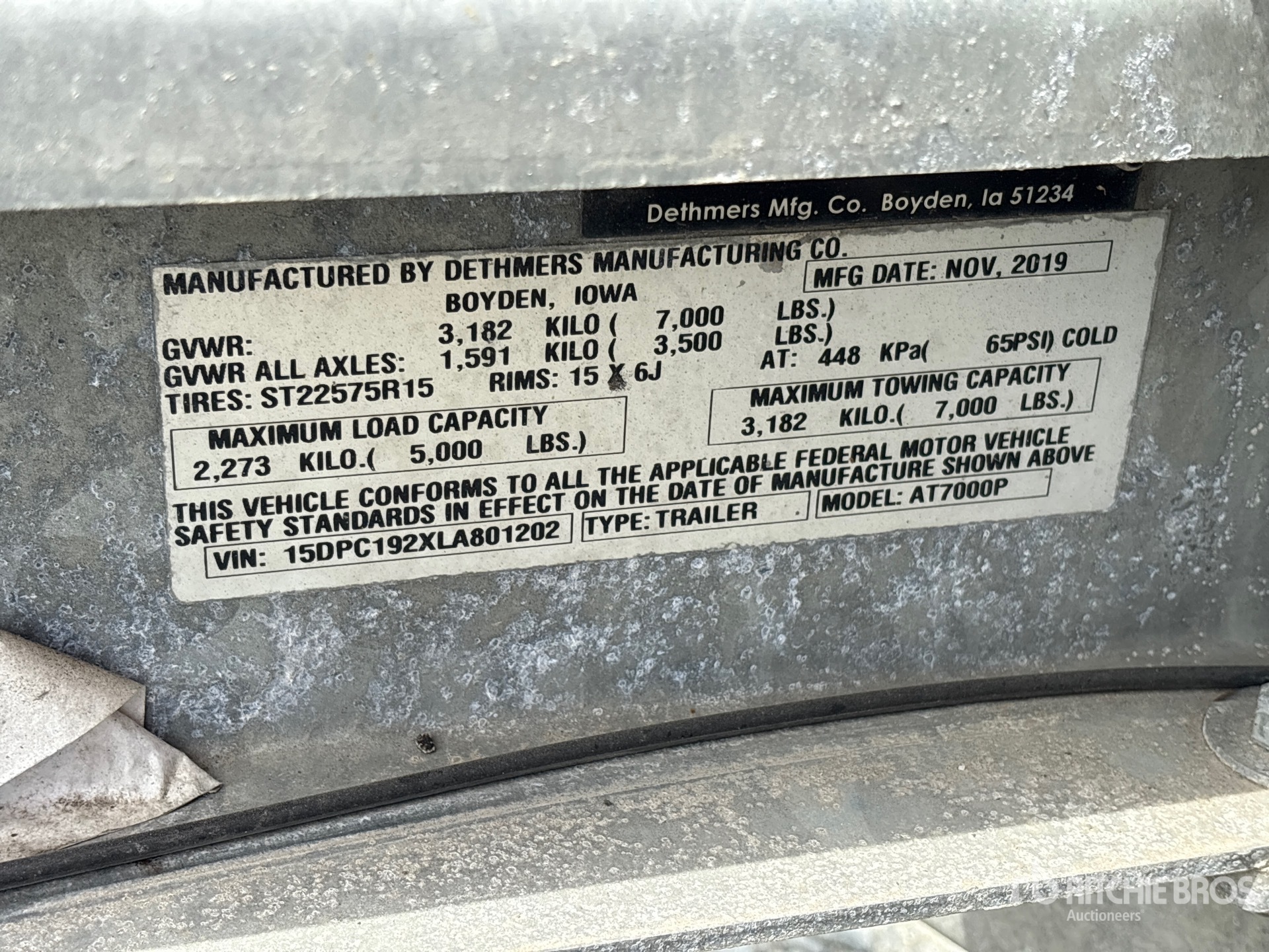 2020 Demco AT7000P
