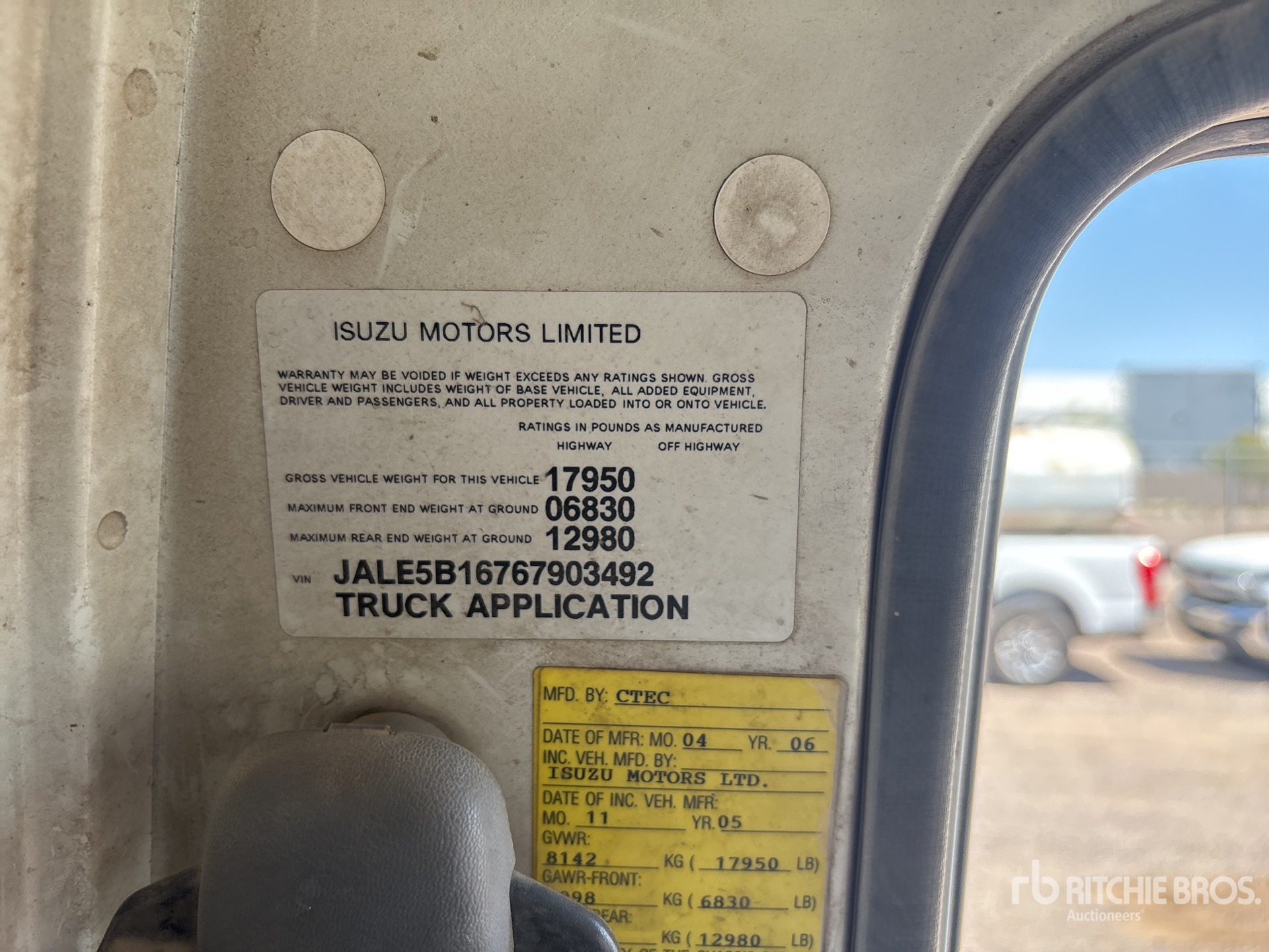 2006 Isuzu NQR