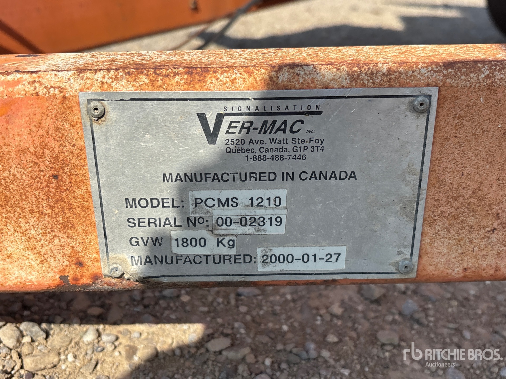 2000 Vermac PCMS 1210