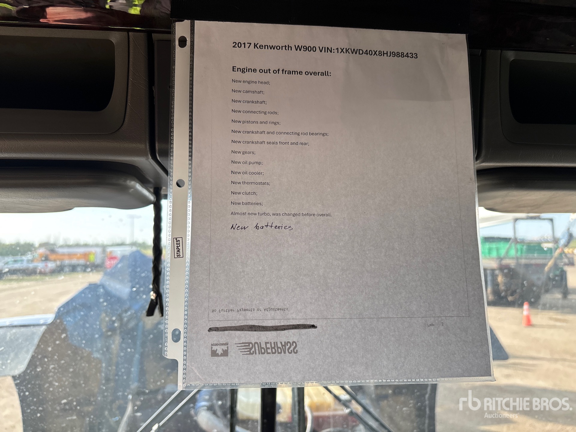 2017 Kenworth W900