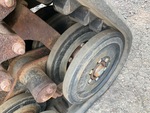 Undercarriage with Rear idler wear