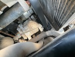 Engine with A/C Compressor