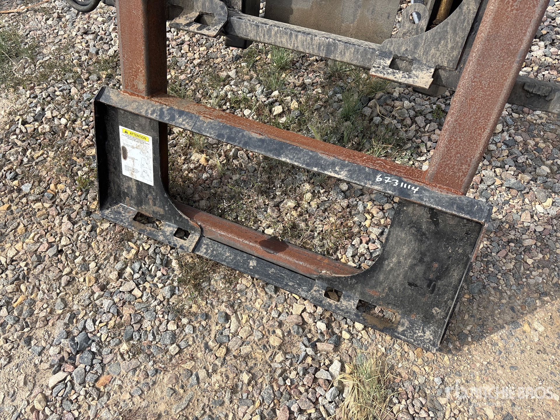 Hla Snow Skid Steer Bale Grapple