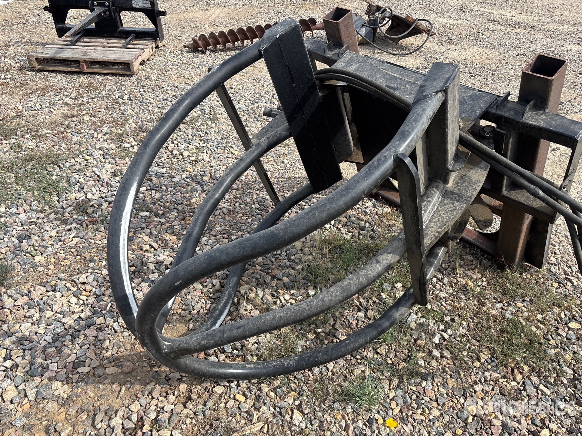 Hla Snow Skid Steer Bale Grapple