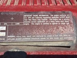Motor with Emission Label