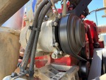 Motor with A/C Compressor