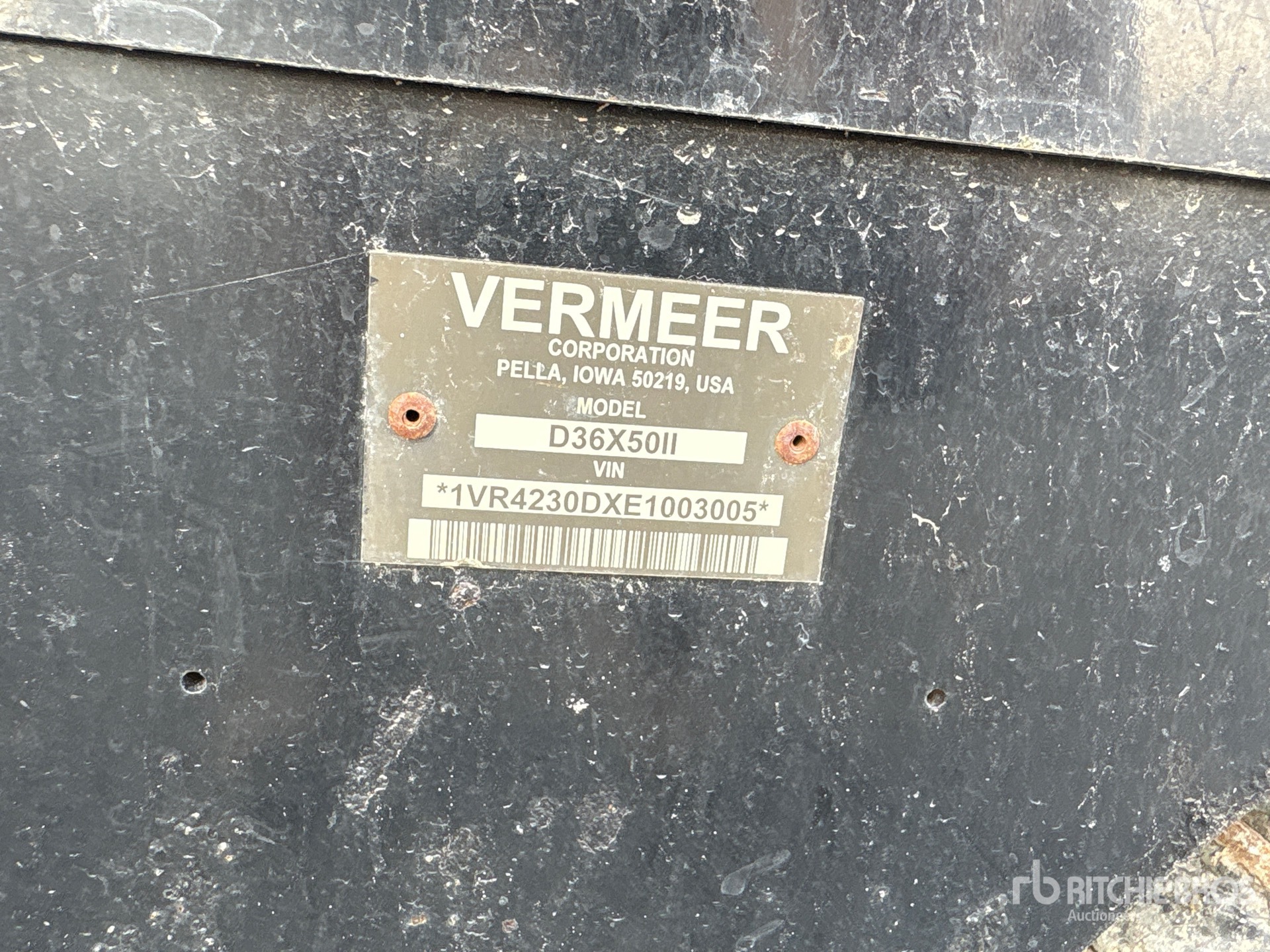 2014 Vermeer D36X50II