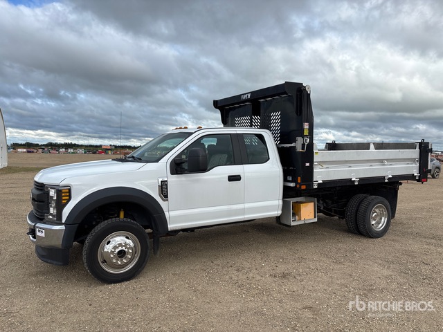 2019 Ford F-550 Xl 4x4 Extended Cab Dump Truck: Light Duty