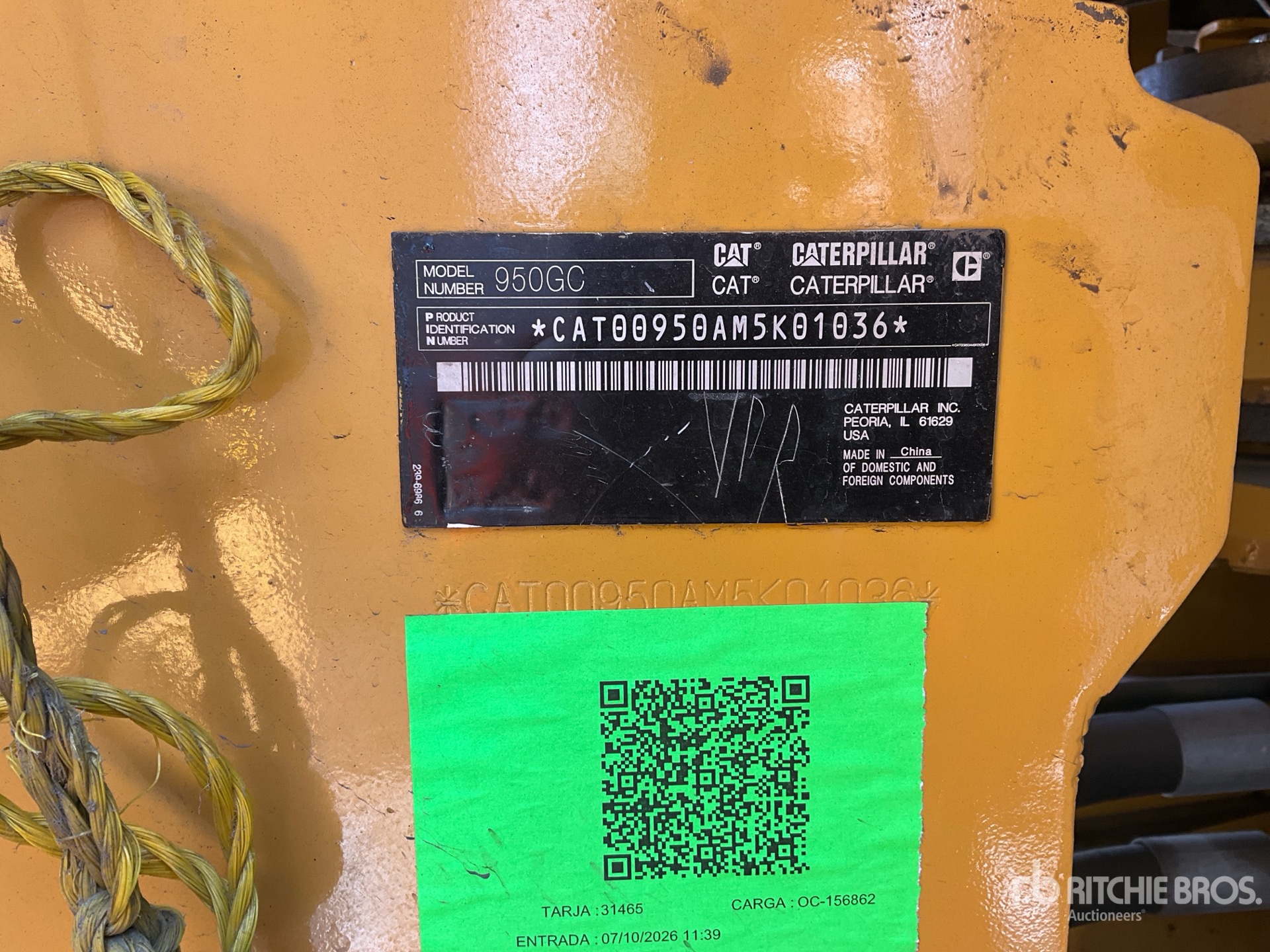 2016 Caterpillar 950GC