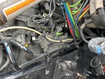 Engine with Air Compressor