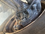 Underbody with Brake Linings