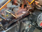 Engine with Air Compressor