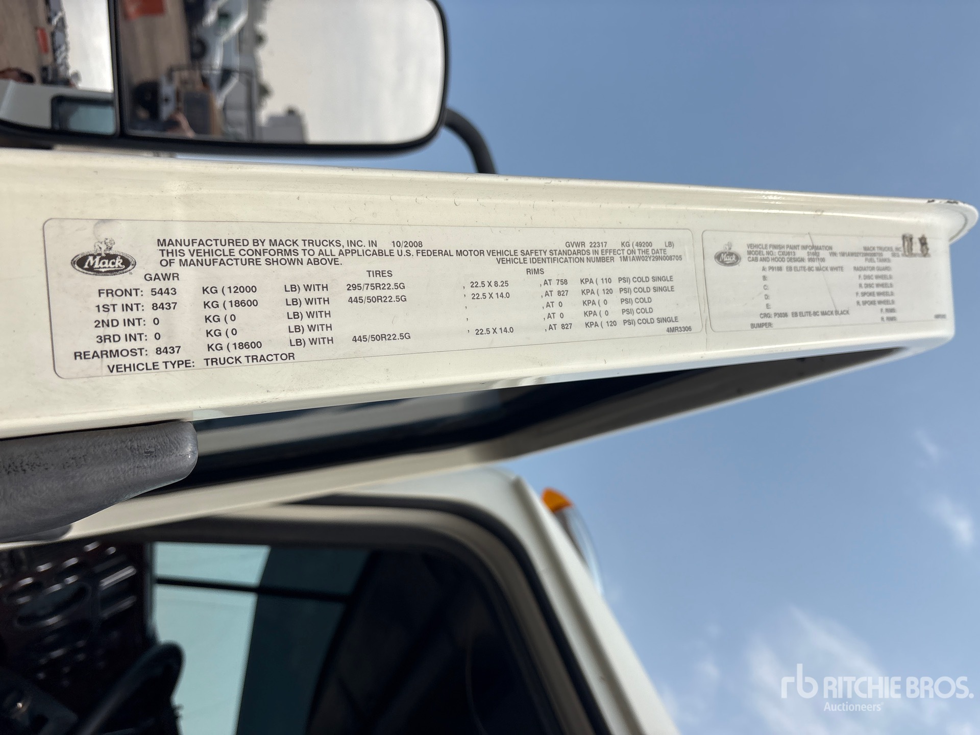 2009 Mack CH613