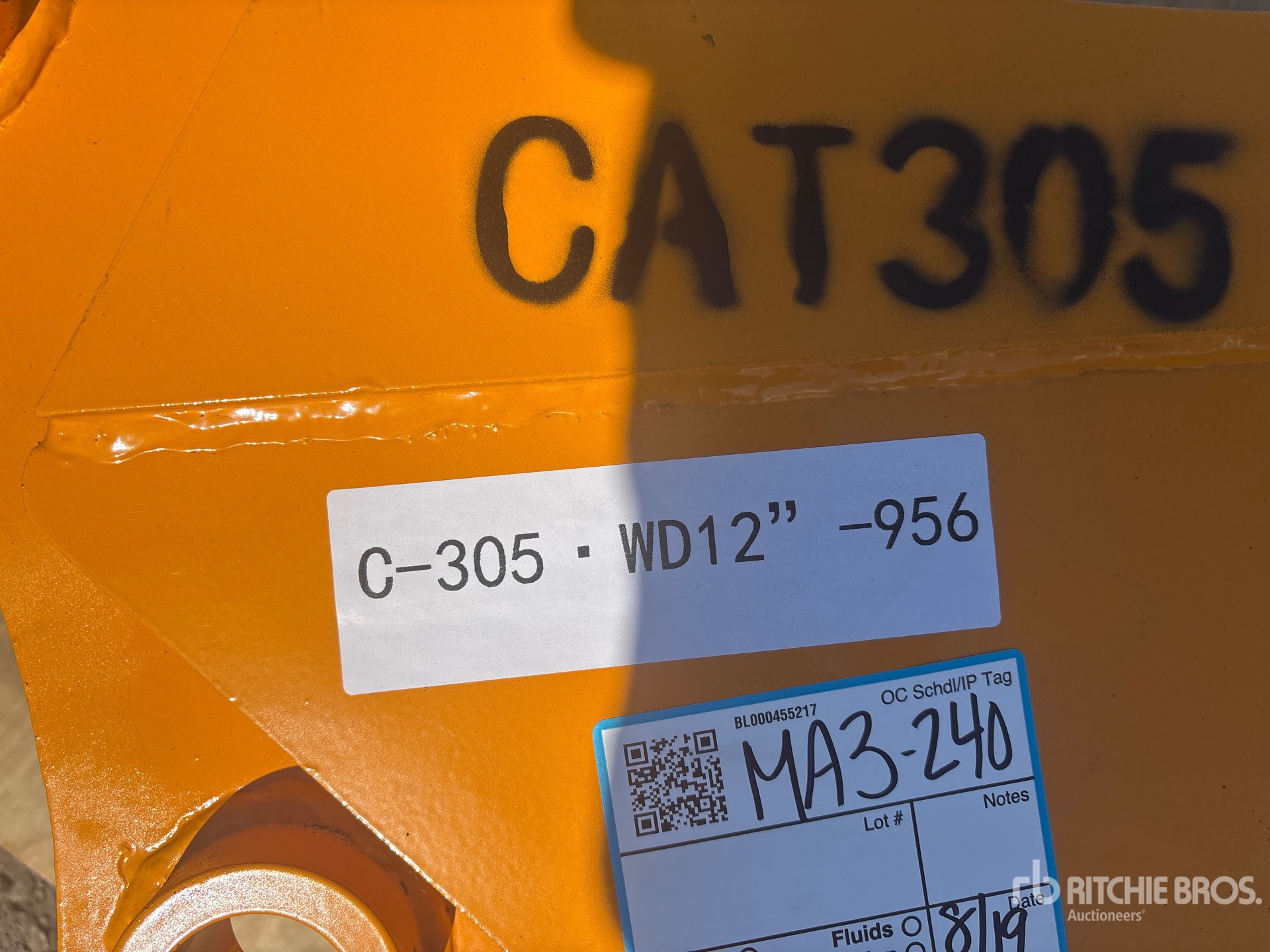 2026 GIYI 12 IN - FITS CAT 305 (UNUSED)