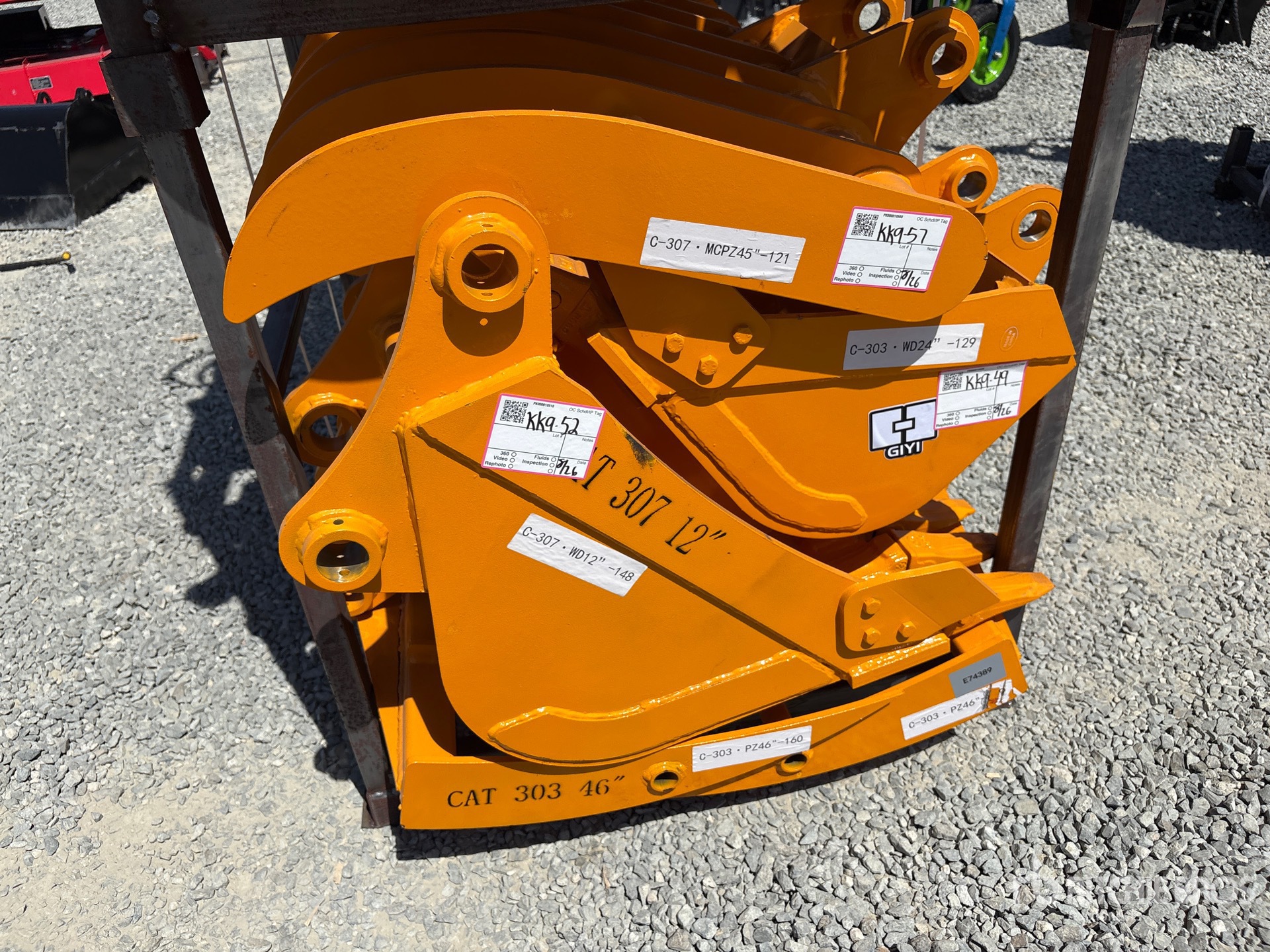 2026 GIYI 12 IN DIGGING - FITS CAT 307 (U ...