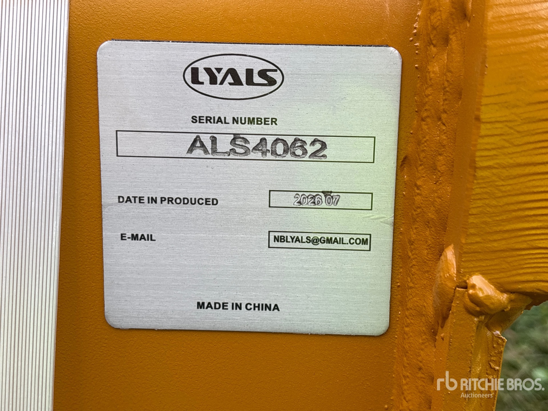 2026 LYALS ALS EB320