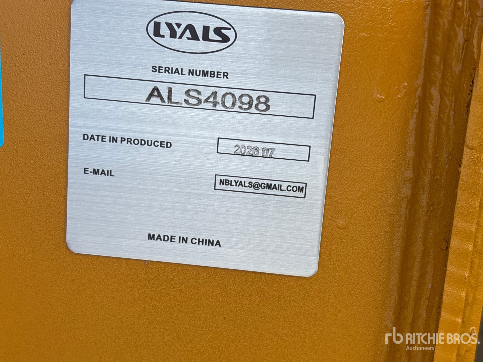 2026 LYALS ALSESB320