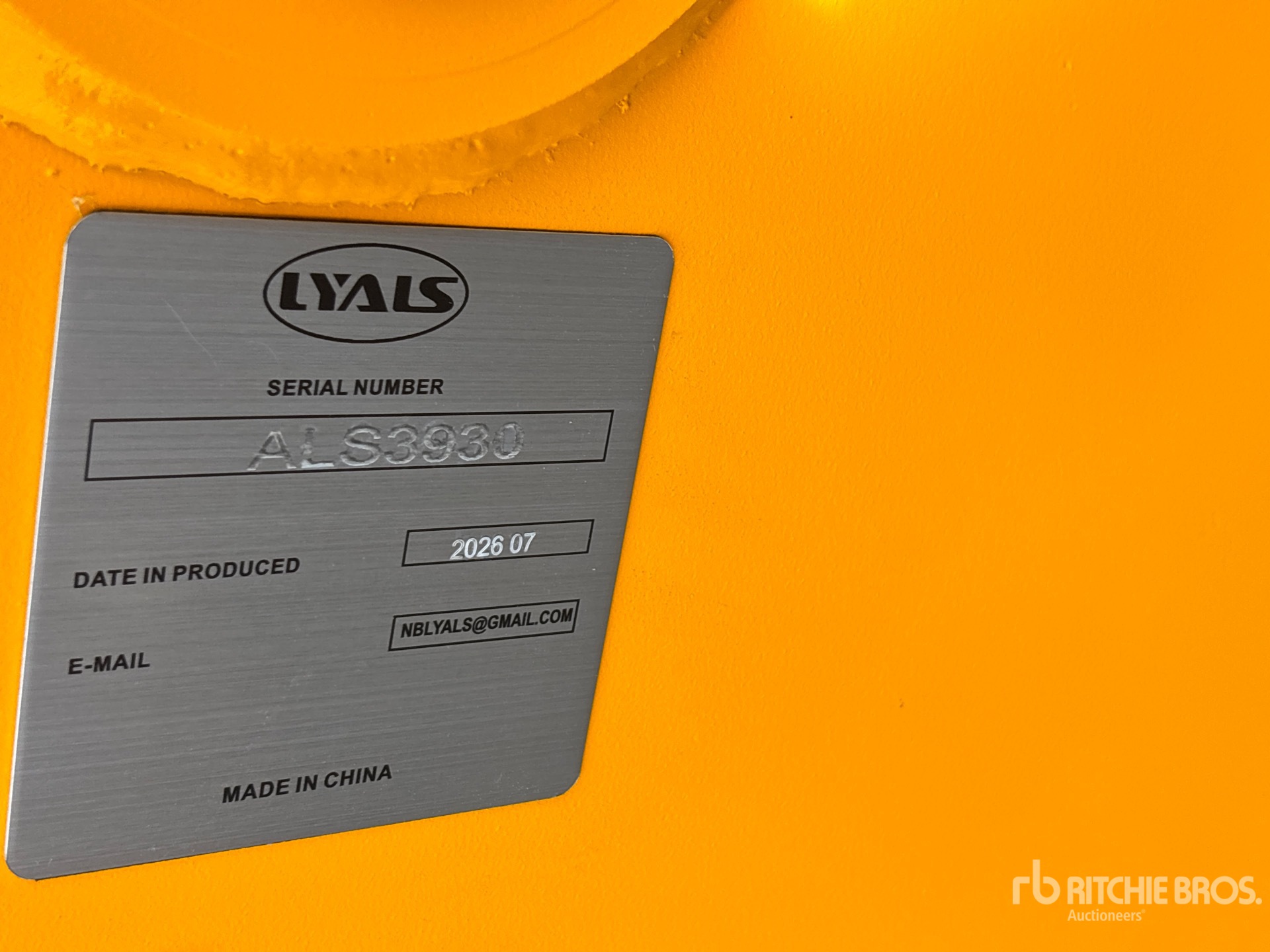 2026 LYALS ALSDP320
