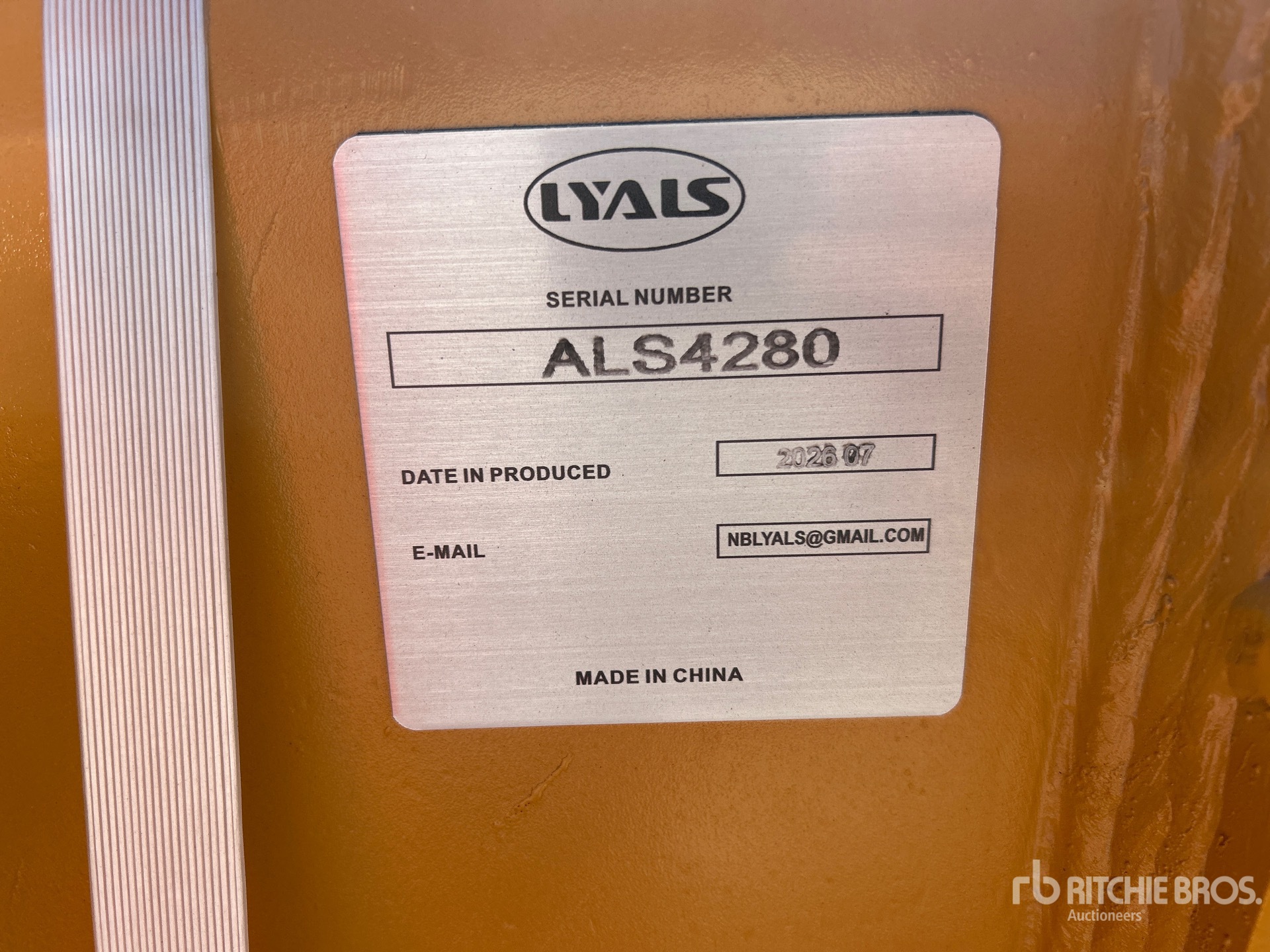 2026 LYALS ALS EB320