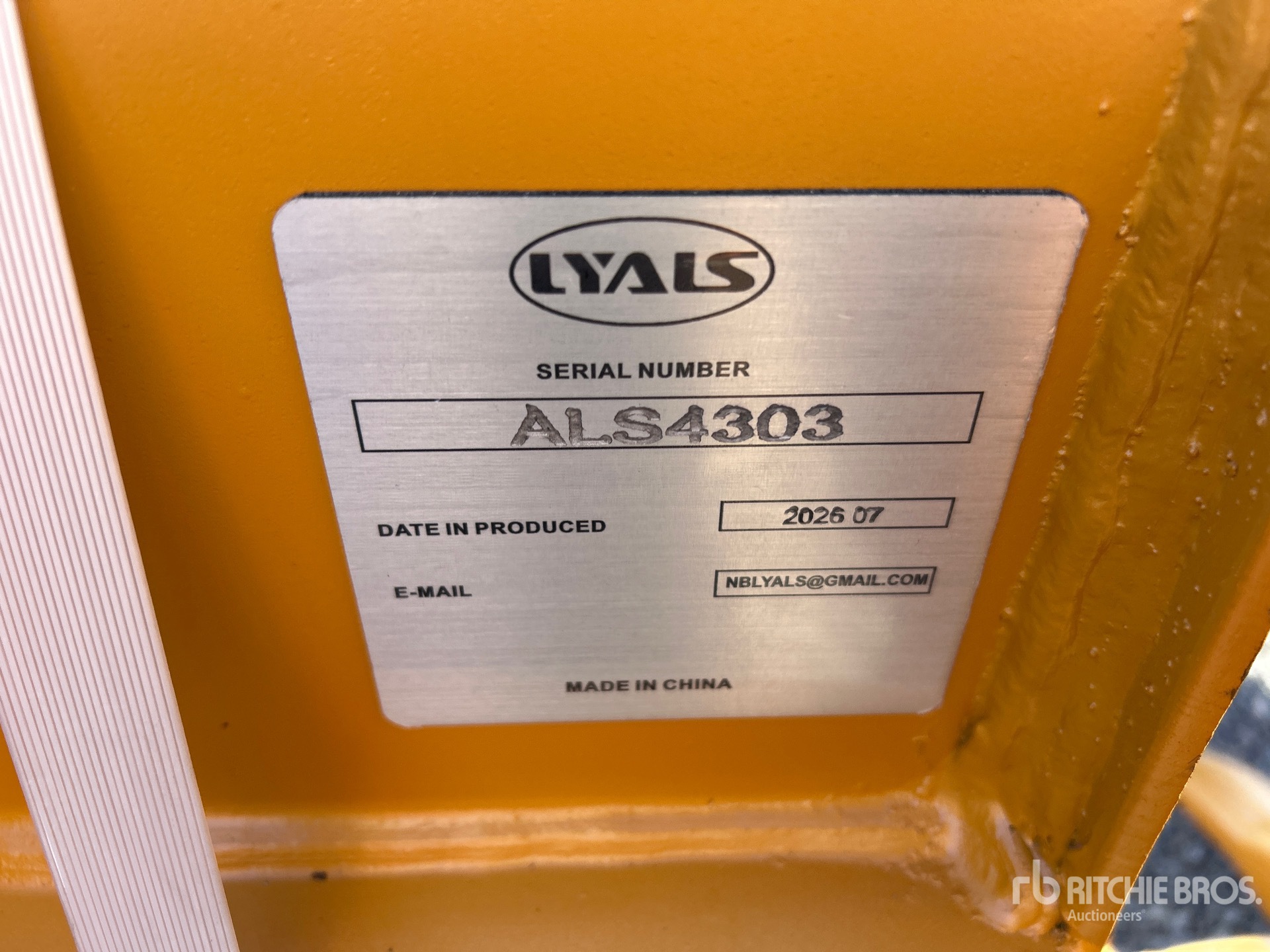 2026 LYALS ALS EB320