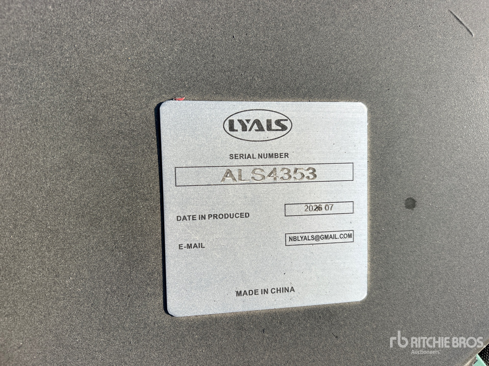 2026 LYALS ALSSHSBP