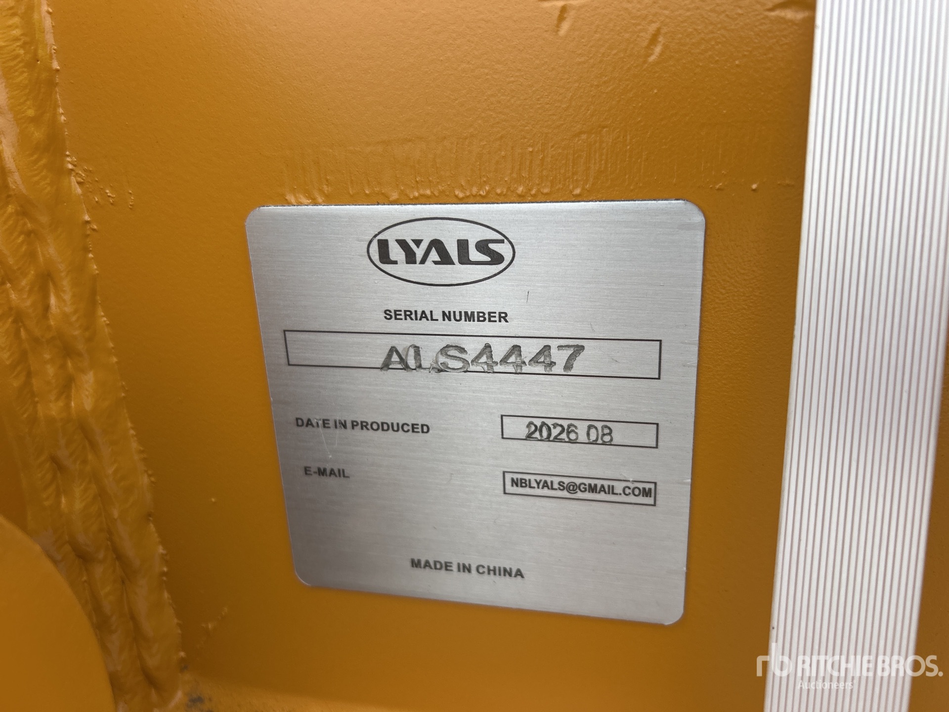 2026 LYALS ALS EB320