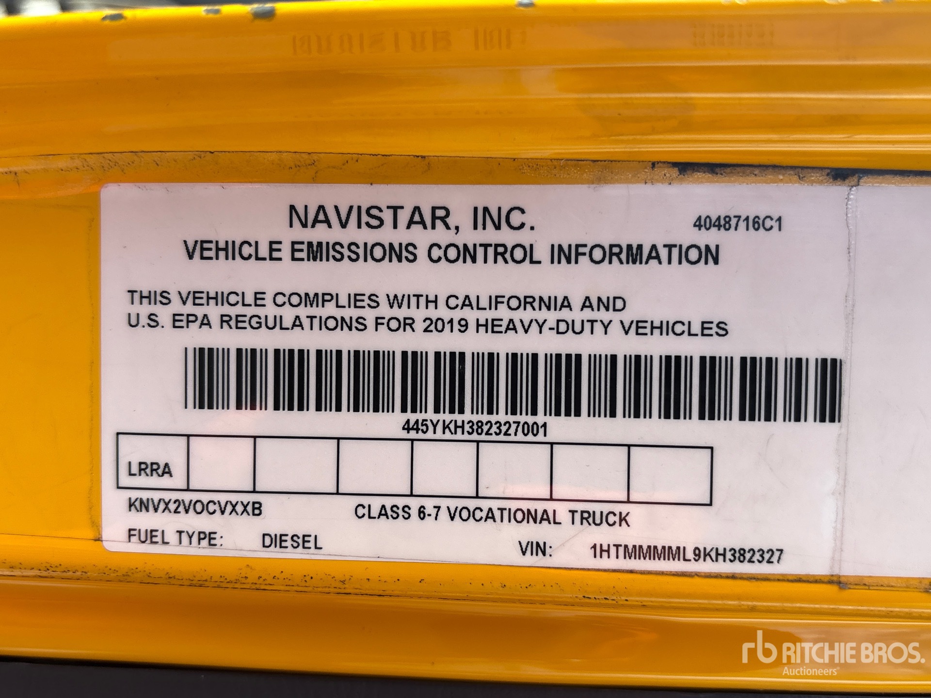 2019 International 4300 SBA