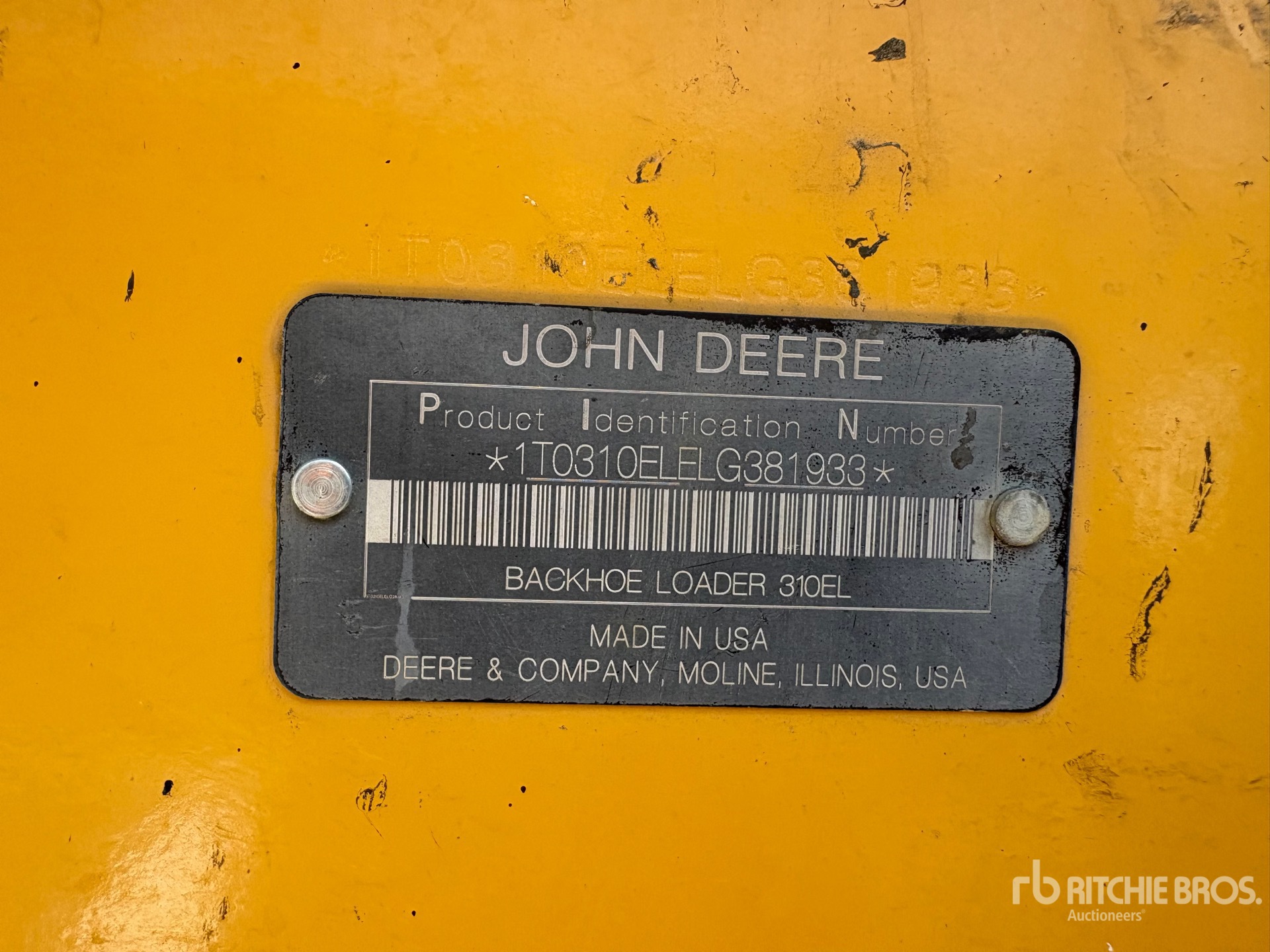 2020 John Deere 310L EP