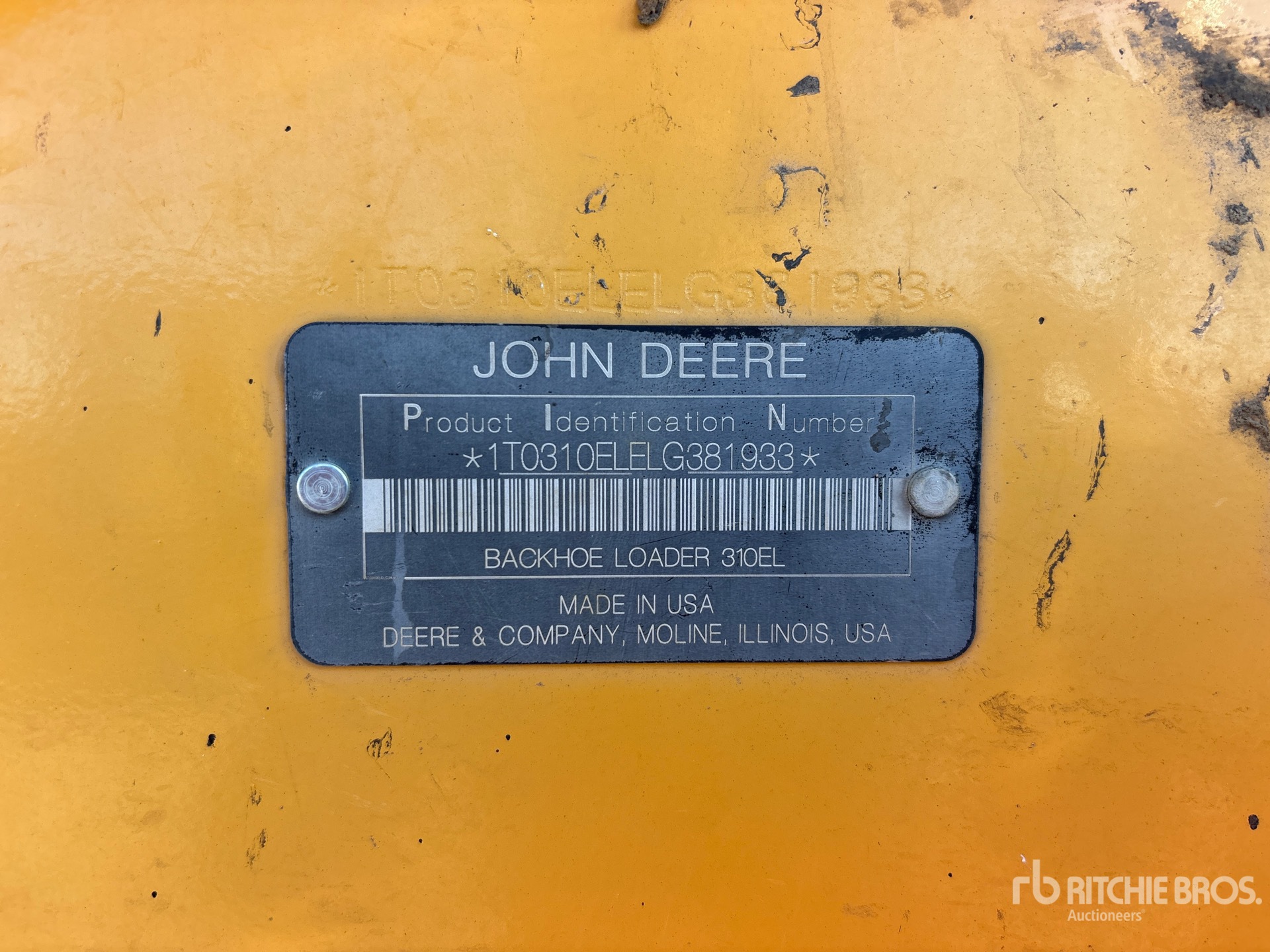 2020 John Deere 310L EP