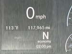 General Appearance with Hour Meter / Odometer