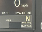 General Appearance with Hour Meter / Odometer