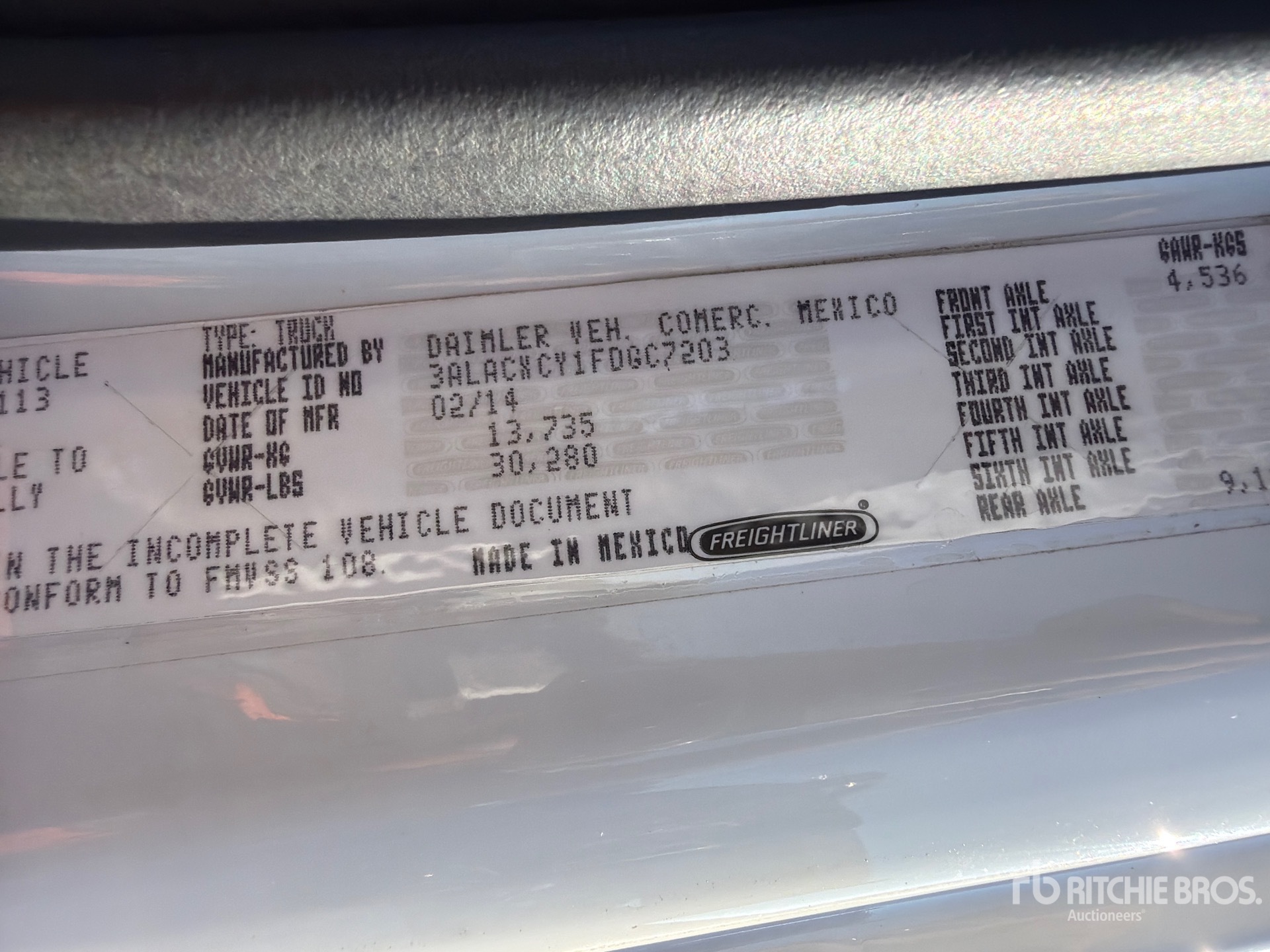 2015 Freightliner M2 106