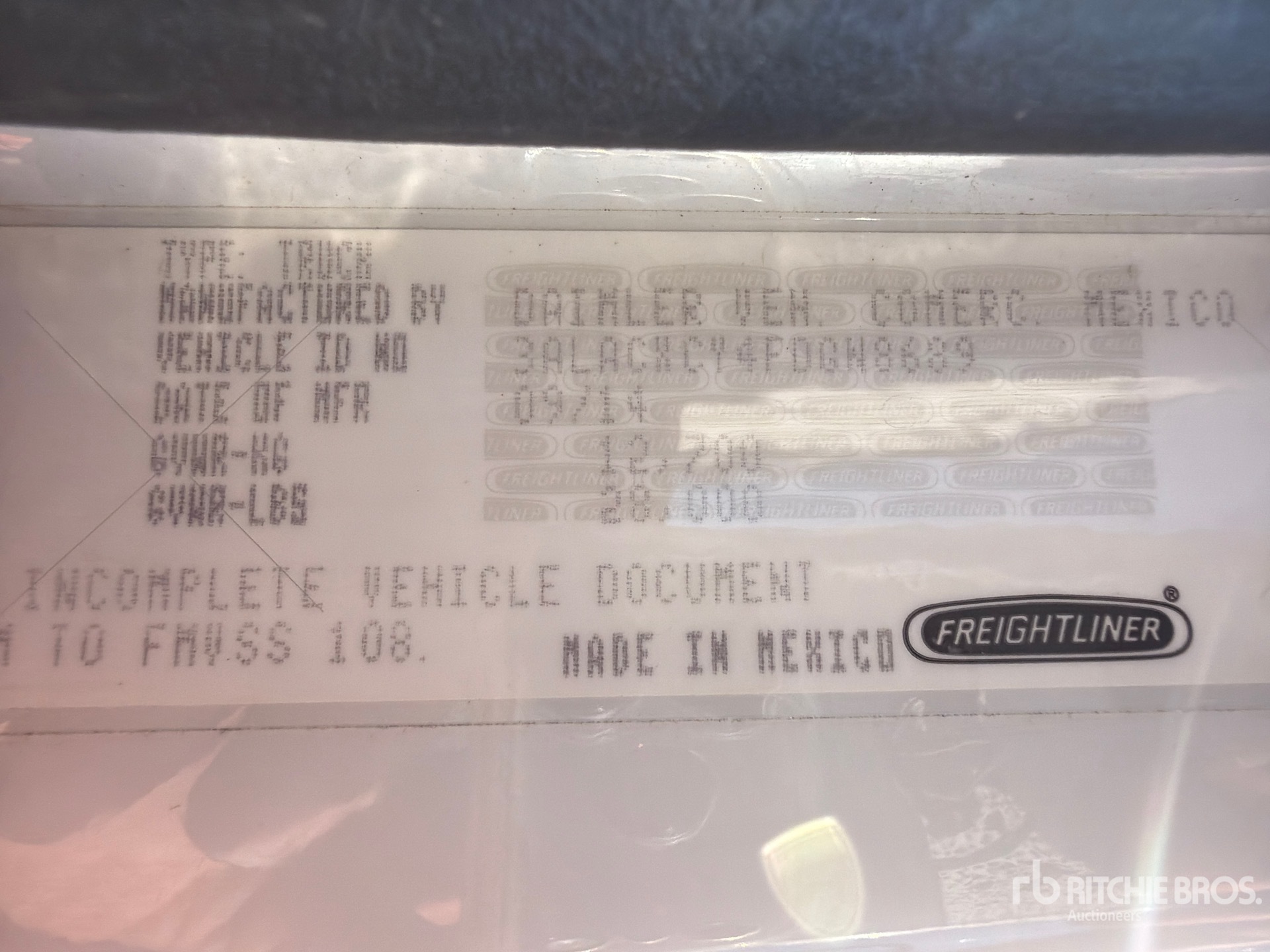 2015 Freightliner M2 106