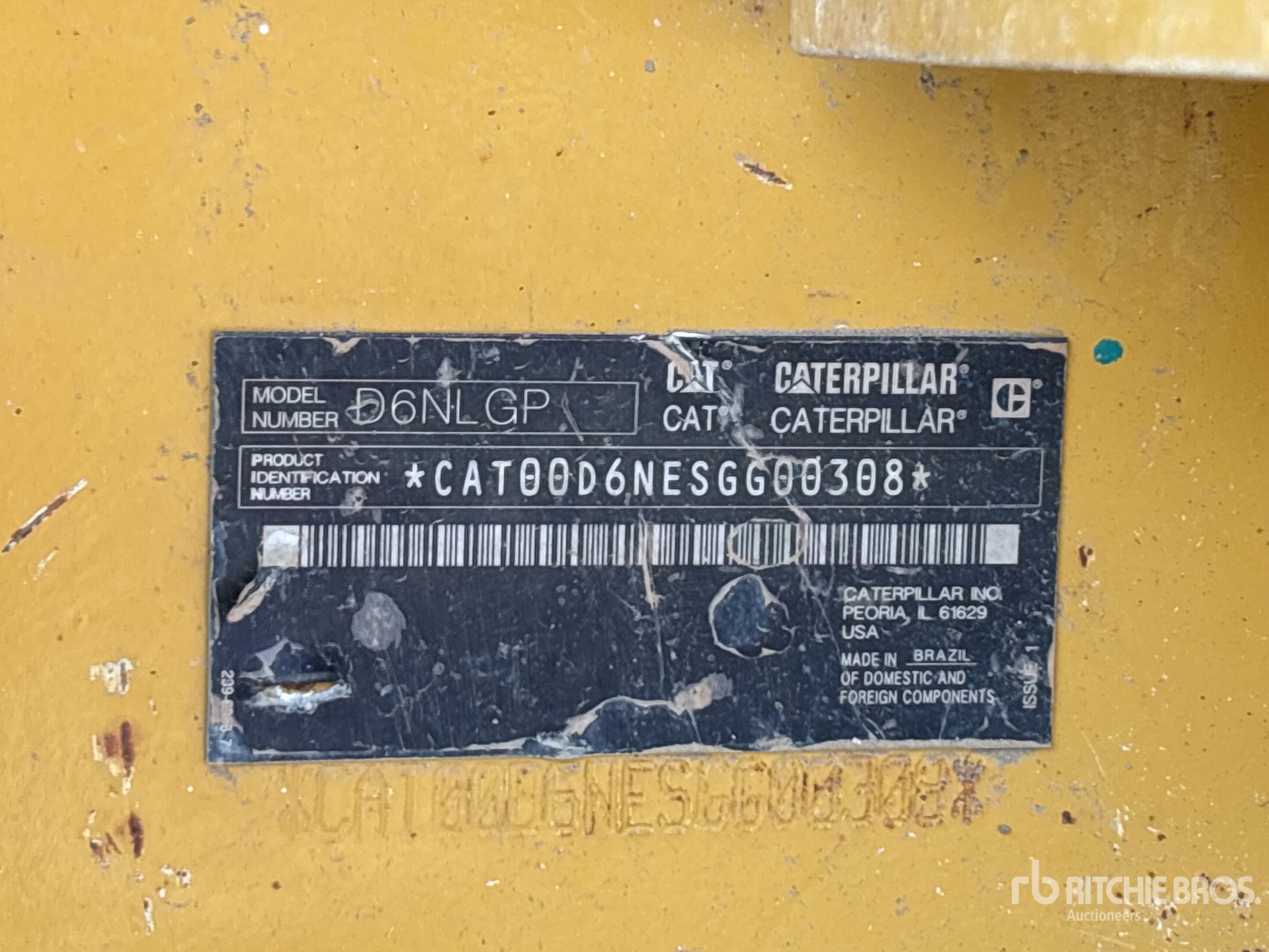 2018 Caterpillar D6N LGP