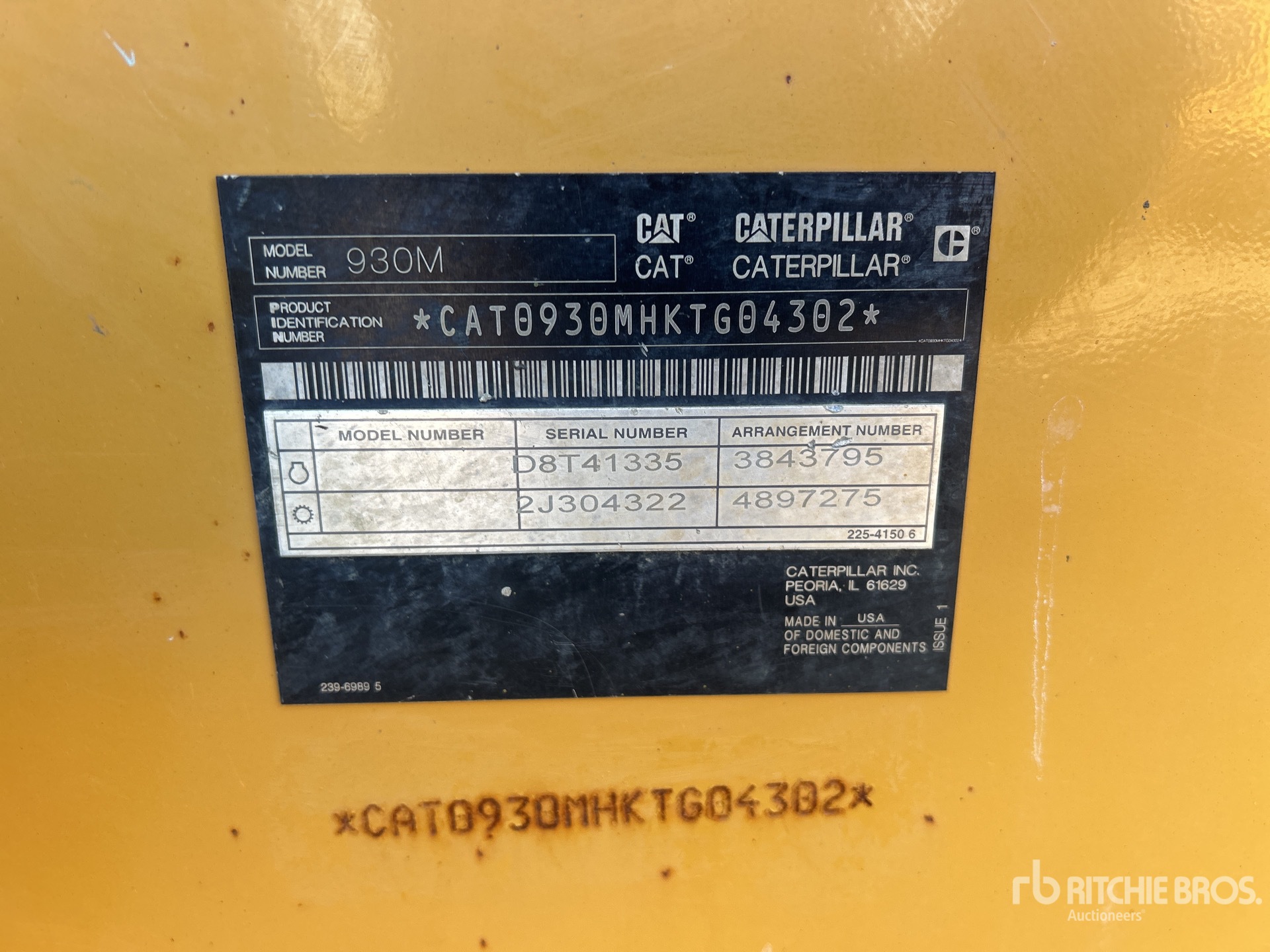 2018 Caterpillar 930M