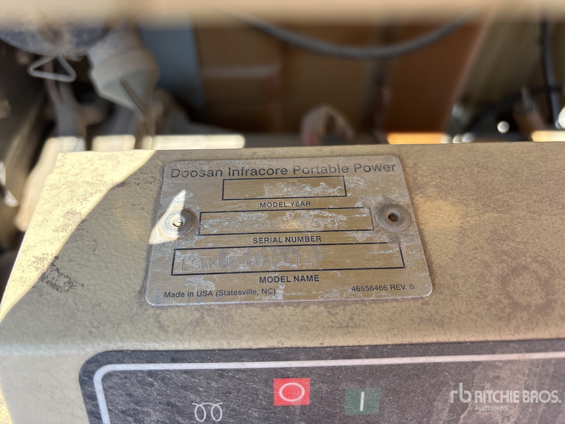 2016 Ingersoll Rand LS-60HZ-T4F
