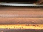 Crop Intake with Feed Floor Chain Wear Strips