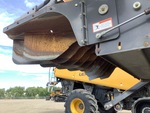 Chaff Discharge with Straw Spreader