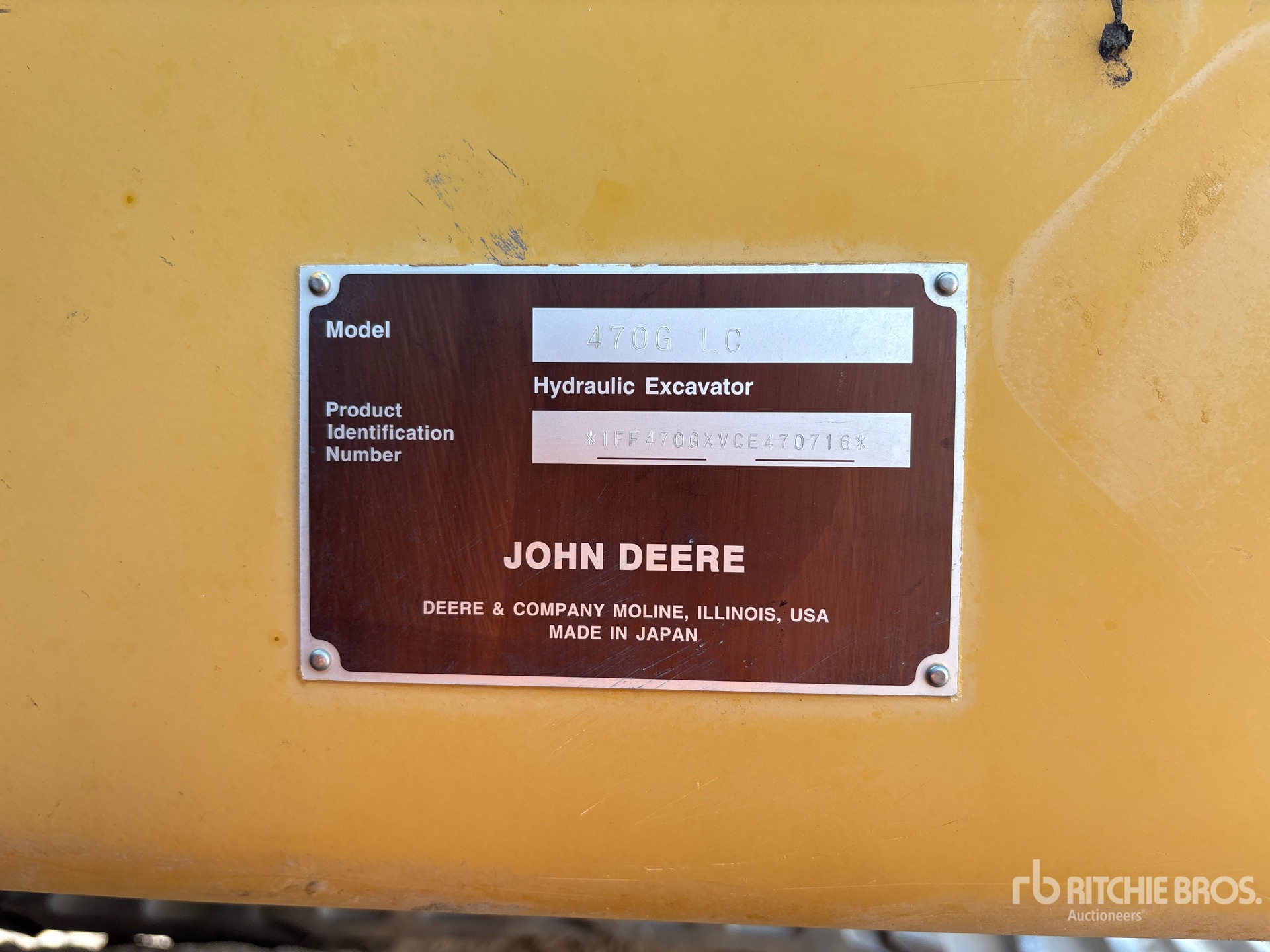2015 John Deere 470G LC