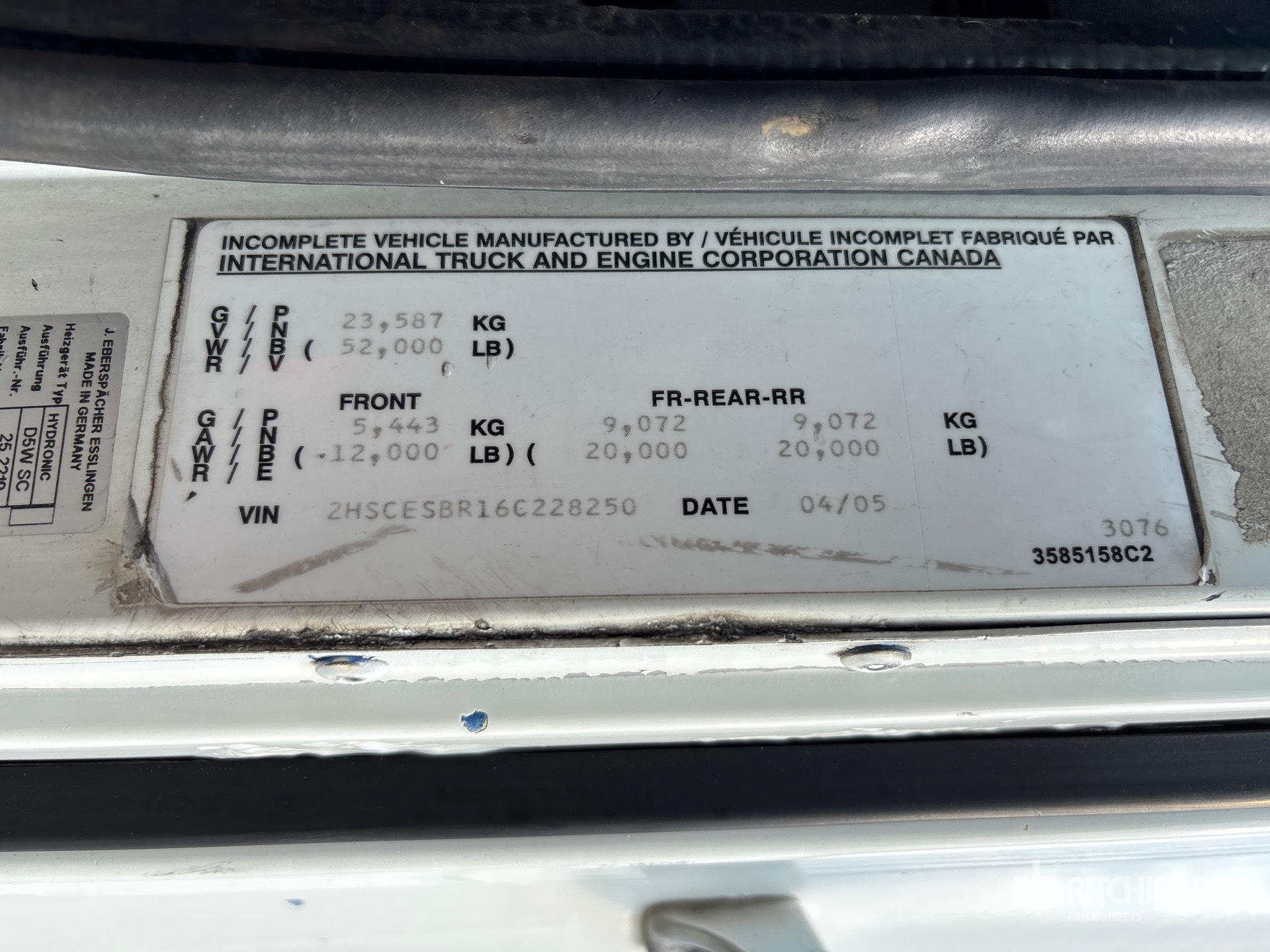 2006 International 9200i