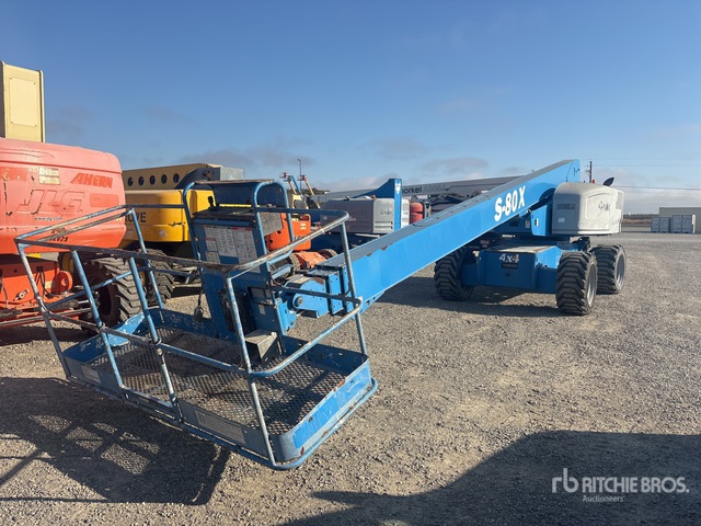 2015 Genie S-80X Telescopic Boom Lift