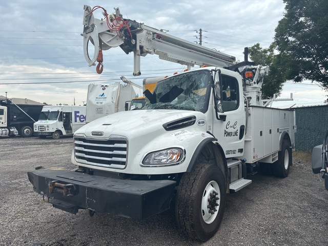2025 Freightliner M2 106 4x4 Digger Derrick Truck (Inoperable)