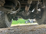 Underbody with Rear Drive Axle