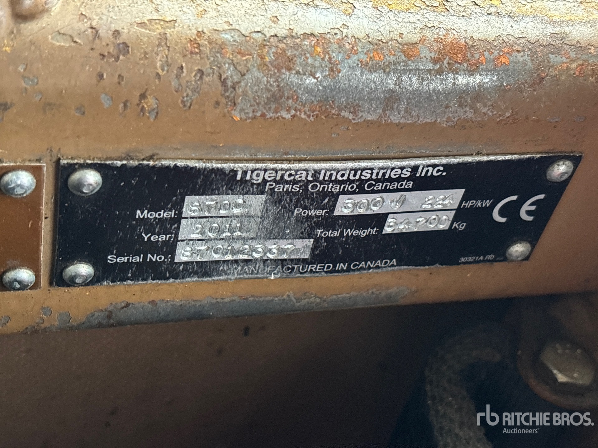 2011 Tigercat 870C